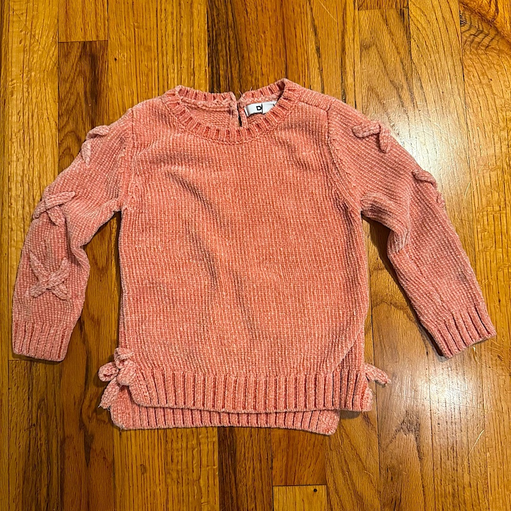 DKNY Pink Polyester Toddler Sweater